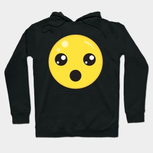 Cute Surprised Face Hoodie